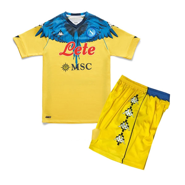 Camiseta Napoli Especial Niño 2021/2022 Amarillo